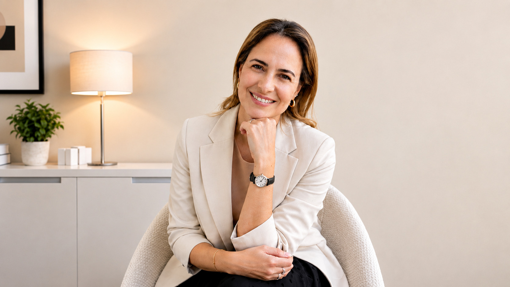 Irene Ancín facilitando sesión corporativa